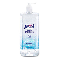 PURELL Advanced Hand Sanitizer Refreshing Gel, 1.5 L Pump Bottle, Clean Scent (501504)