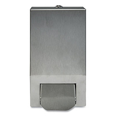 SC Johnson Professional Manual Skincare Dispenser, 1 L, 5.1 x 4.6 x 9.3, Silver (98123)