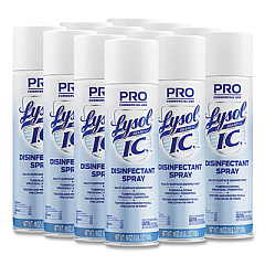LYSOL Brand I.C. Disinfectant Spray, 19 oz Aerosol Spray, 12/Carton (95029CT)