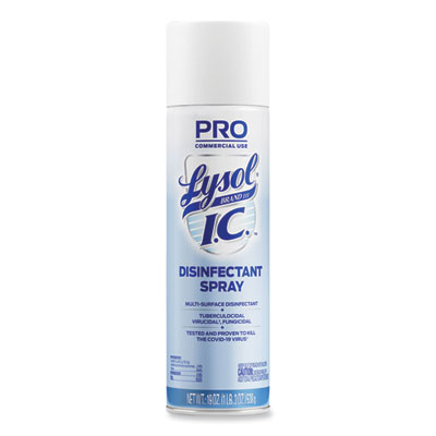 LYSOL Brand I.C. Disinfectant Spray, 19 oz Aerosol Spray (95029EA)