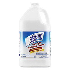 Professional LYSOL Brand Disinfectant Heavy-Duty Bathroom Cleaner Concentrate, Fresh Lime, 1 gal Bottle (94201EA)
