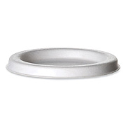 Eco-Products Sugarcane Portion Cup Lids, Fits 2 oz Portion Cups, White, 2,500/Carton (EPSPCLID2)