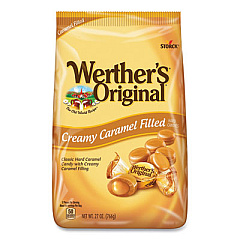 Werther's Original Hard Candies, Caramel, 27 oz Bag (46055)