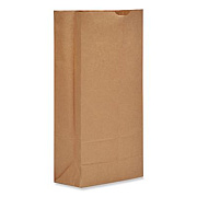 Ross & Wallace Paper Products Grocery Paper Bags, 25# Size, Heavy-Duty, 50# Basis Weight, 8.25" x 5.38" x 18", Kraft, 500/Bundle (GH25)