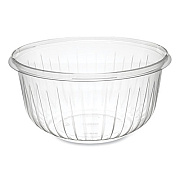 Dart PresentaBowls Clear Bowls, 48 oz, Plastic, 63/Bag, 252/Carton (C48B)