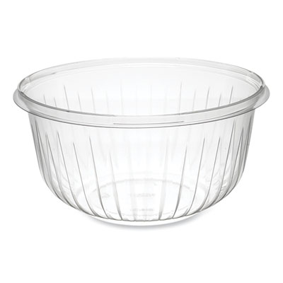 Dart PresentaBowls Clear Bowls, 48 oz, Plastic, 63/Bag, 252/Carton (C48B)