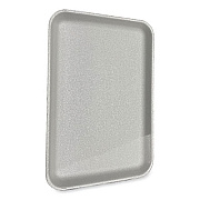 GEN Meat Trays, 13.81 x 9.25 x 0.71, White, Foam, 100/Carton (1014WH)