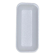 GEN Meat Trays, #1.5, 8.38 x 3.94 x 1.1, White, Foam, 1,000/Carton (15WH)