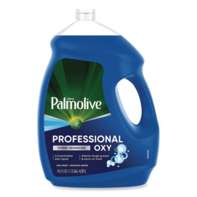 Palmolive Professional Oxy Power Degreaser Liquid Dish Soap, Fresh Scent, 145 oz Bottle, 4/Carton (61034143CT)