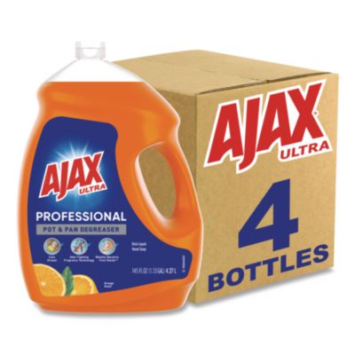 Ajax Dish Detergent, Orange Scent, 145 oz Bottle, 4/Carton (61034313CT)