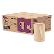 Cascades PRO Select Hardwound Roll Towels, 1-Ply, 7.88" x 350 ft, Natural, 12 Rolls/Carton (H035)