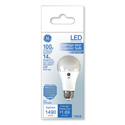 LED Soft White A19 Garage Door Opener Bulb, 14 W, Soft White (93116005)