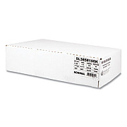 Inteplast Group Low-Density Commercial Can Liners, 60 gal, 1.5 mil, 38" x 58", Black, Interleaved Roll, 20 Bags/Roll, 5 Rolls/Carton (SL3858150K)