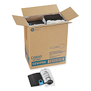 Dixie SmartStock Wrapped Heavyweight Cutlery Refill, Soup Spoon, Plastic, Black, 960/Carton (SSWPS5)