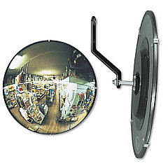 See All 160 degree Convex Security Mirror, Circular, 18" Diameter (N18)