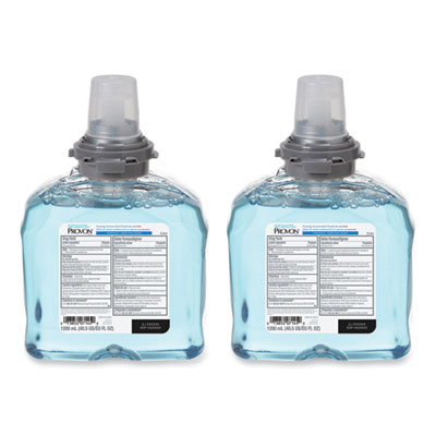 PROVON Foaming Antimicrobial Handwash with PCMX Refill, For TFX Dispenser, Floral Scent, 1,200 mL, 2/Carton (534402CT)