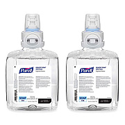 PURELL Professional HEALTHY SOAP Mild Foam Refill, For CS8 Dispensers, Fragrance-Free, 1,200 mL, 2/Carton (787402CT)