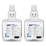 PURELL Healthcare HEALTHY SOAP 0.5% PCMX Antimicrobial Foam Refill, For CS8 Dispensers, Light Floral Scent, 1,200 mL, 2/Carton (787802CT)