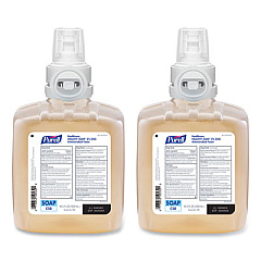 PURELL Healthy Soap 2.0% CHG Antimicrobial Foam Refill for CS8 Dispensers, Fragrance-Free, 1,200 mL, 2/Carton (788102)