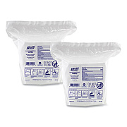 PURELL Hand Sanitizing Wipes, 3-Ply, 8.25 x 14.06, Fresh Citrus Scent, White, 1,700 Wipes/Pouch, 2 Pouches/Carton (921702)
