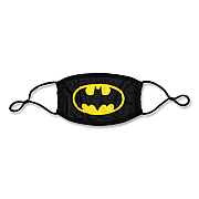 Bioworld Cloth Face Mask, Cotton/Polyester/Spandex, Adult, Batman Logo Print (9MZNBTM00SB0)