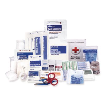 First Aid Only 50 Person ANSI A Refill Kit, ANSI 2021 Compliant, 184 Pieces (91360)