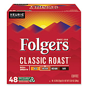 Folgers Gourmet Selections Classic Roast Coffee K-Cups, 48/Box (5000363378)