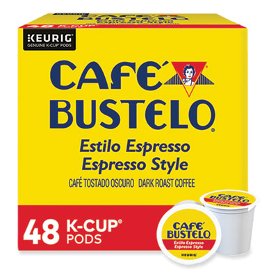 Caf Bustelo Espresso Style K-Cups, 48/Box (5000346117)