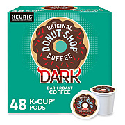 The Original Donut Shop DARK K-Cups, Regular Extra Bold, 48/Box (5000355634)
