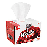 Brawny Professional Premium DRC Wipers, Paper, 1-Ply, 12.5 x 16.75, White, 152/Box (2008003)