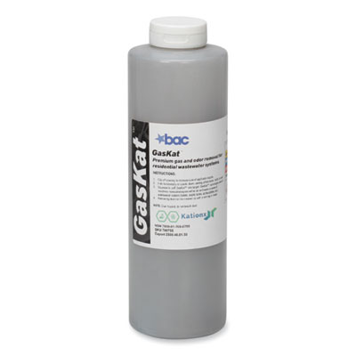 AbilityOne 7930017000760, SKILCRAFT GasKat Odor and Toxic Gases Remover, Unscented, 24 oz Bottle, 12/Box