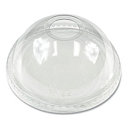 Boardwalk PET Cold Cup Dome Lids, Fits 9 oz to 12 oz Cold Cups, Plastic, Clear, 100/Pack (PET912DOMEPK)
