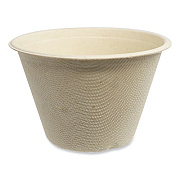 World Centric Fiber Portion/Souffle Cups, 4 oz, 2.9" Diameter x 2.1" h, Natural, Paper, 1,000/Carton (CUSC4NLFP)