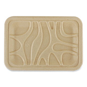 World Centric Fiber Meat and Produce Trays, 5.7 x 8.2 x 0.6, Natural, Paper, 500/Carton (TRSC2SLFS)