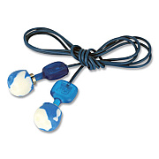 Howard Leight by Honeywell TrustFit Trak Detectable Reusable Corded Foam Earplugs, One Size Fits Most, 29 dB NRR, Blue, 1,000/Carton (TFTPOD30)