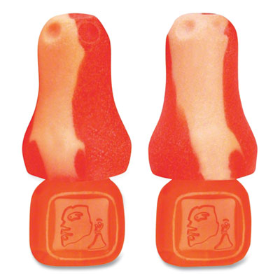 Howard Leight by Honeywell TrustFit Plus Reusable Bell Shaped Uncorded Foam Earplugs, Uncorded, One Size Fits Most, 31 dB NRR, Orange, 1,000/Carton (TFPLUS1)