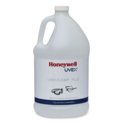 Honeywell Uvex Clear Lens Cleaning Solution, 1 gal Bottle (S482)