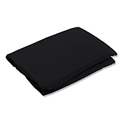 Iceberg iGear Fabric Table Top Cap Cover, Polyester/Spandex, 30" x 96", Black (16631)