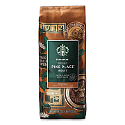 Starbucks Whole Bean Coffee, Decaffeinated, Pike Place, 1 lb, Bag (12540222)