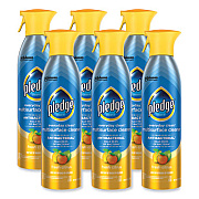 Pledge Multi Surface Antibacterial Everyday Cleaner, 9.7 oz Aerosol Spray, 6/Carton (336276)