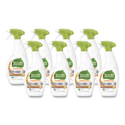 Seventh Generation Botanical Disinfecting Multi-Surface Cleaner, 26 oz Spray Bottle, 8/Carton (22810CT)