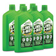 LIME-A-WAY Lime, Calcium and Rust Remover, 28 oz Bottle, 6/Carton (87000CT)
