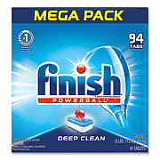 FINISH Powerball Dishwasher Tabs, Fresh Scent, 94/Box (97330)
