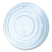 Fabri-Kal Greenware Cold Drink Lids, Fits 16 oz to 24 oz Cold Cups, Plastic, Clear, 1,000/Carton (LKC1624F)