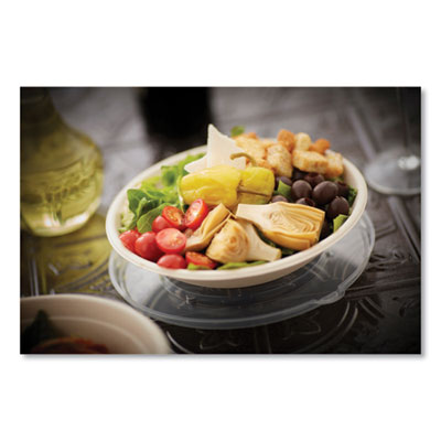 Pactiv Evergreen EarthChoice Fiber-Blend Bagasse Dinnerware, Bowl, Sugarcane, 32 oz, Natural, 400/Carton (YMC508BWL32P)