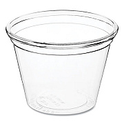 World Centric PLA Clear Cold Cups, 1oz, Plastic, Clear, 3,000/Carton (CPCS1S)