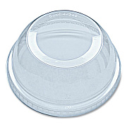 Fabri-Kal Greenware Cold Drink Lids, Dome, Fits 16 oz to 24 oz Cold Cups, Plastic, Clear, 1,000/Carton (DLKC1624S)