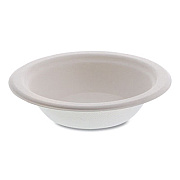 Pactiv Evergreen EarthChoice PFAS Free Compostable Dinnerware, Bowl, Sugarcane, 12 oz, Natural, 1,000/Carton (MC50012PFREE)