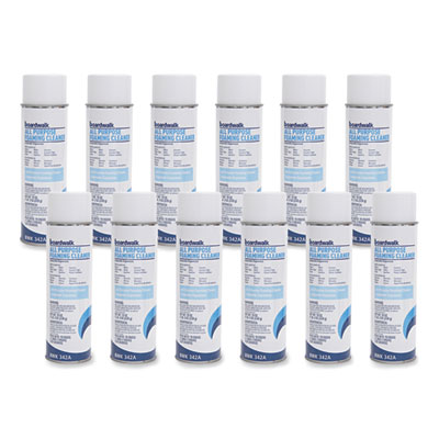Boardwalk All-Purpose Foaming Cleaner with Ammonia, 19 oz Aerosol Spray, 12/Carton (342ACT)