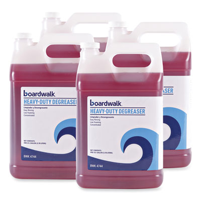 Boardwalk Heavy-Duty Degreaser, 1 Gallon Bottle, 4/Carton (4744)